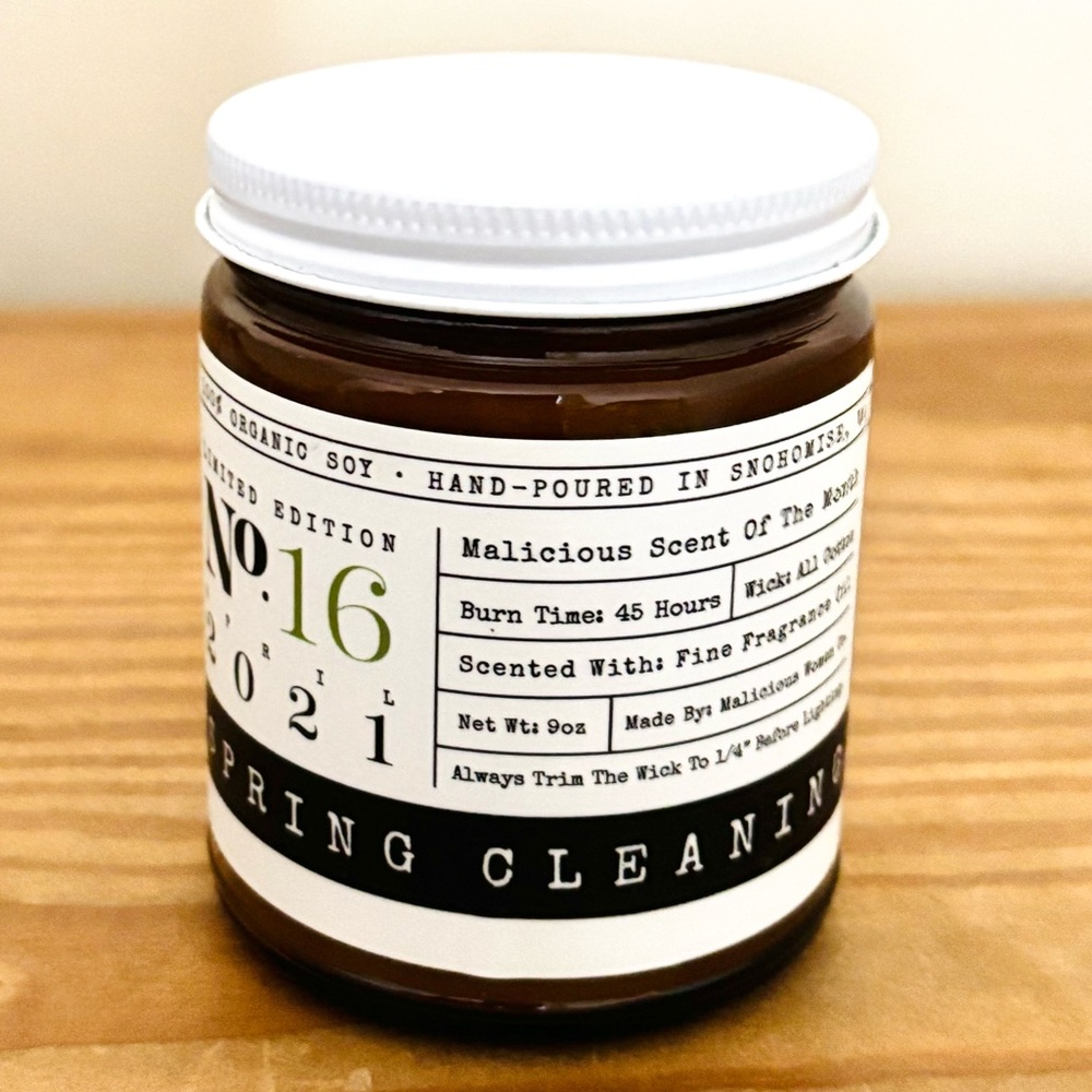 Malicious Women Co. Spring Cleaning Candle